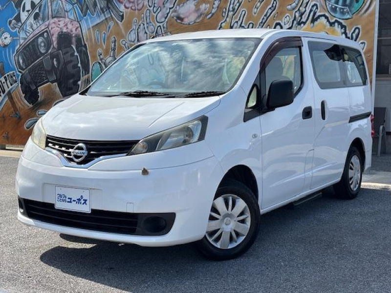 日産 NV200バネットバン 福祉車両　車イス2台乗り　キーレスエントリー　電動格納ミラー　AT　エアコン　パワーステアリング　パワーウィンドウ