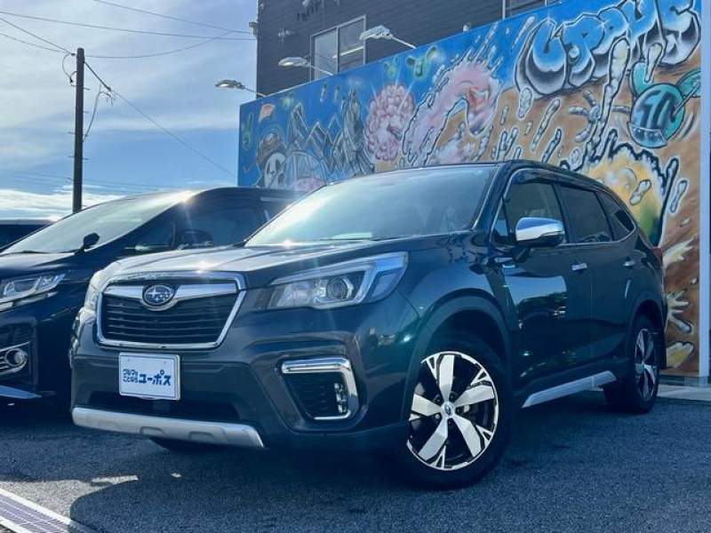 スバル フォレスター アドバンス　OP5年保証対象車両　純正メモリーナビ（CD／Bluetooth／Apple　CarPlay）　メモリーパワーシート　ステアヒーター　電子パーキング　クリアランスソナー　パドルシフト　BSM　ETC