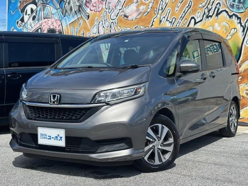 ホンダ フリード＋ ハイブリッドG・ホンダセンシング　OP10年保証対象車両　純正SDナビ　バックモニター　ドライブレコーダー　レーダークルーズコントロール　ステアリングスイッチ　シートヒーター　コーナーセンサー　両側パワースライドドア　ETC