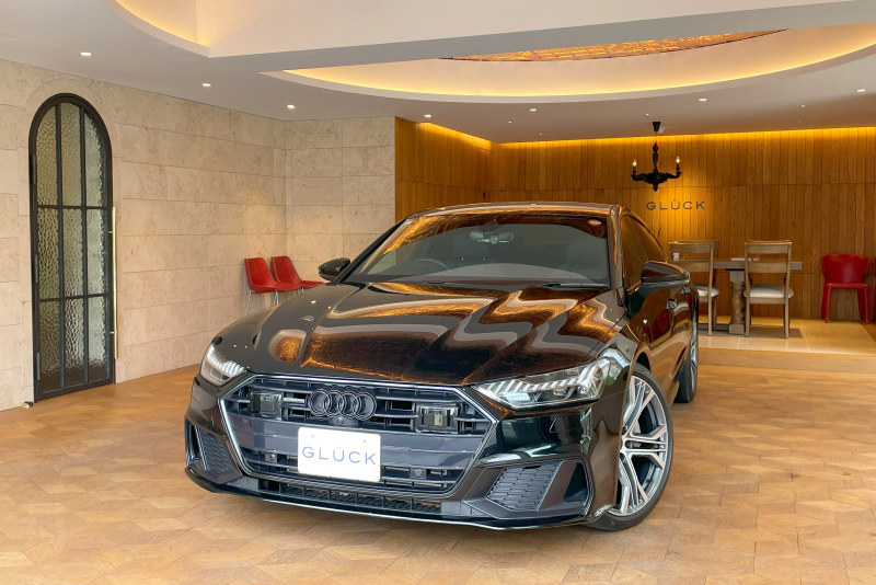 アウディ A7 Sportback 55 TFSI quattro S line　サンルーフ Bang&Olufsen レーザーライト パークアシストPKG バーチャルコックピットプラス 21インチアルミホイール