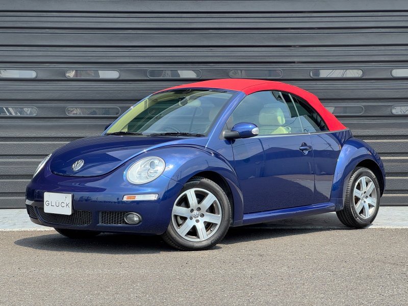 フォルクスワーゲン ニュービートル カブリオ レ　LZ　1オーナー　禁煙車　クルーズコントロール　ベージュ本革　フロントシートヒーター　純正16インチアルミ　ETC　電動格納ミラー