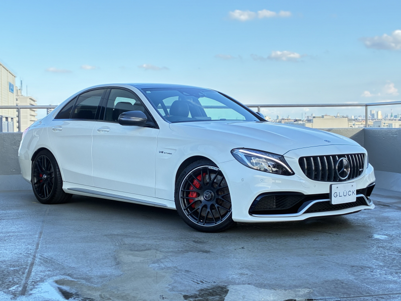AMG Cクラス C63S エクスクルーシブPKG レーダーセーフティーPKG スライディングルーフ Burumesterサウンド 19インチアルミホイール AMGスタイリングPKG シートヒーター ACC パワーシート