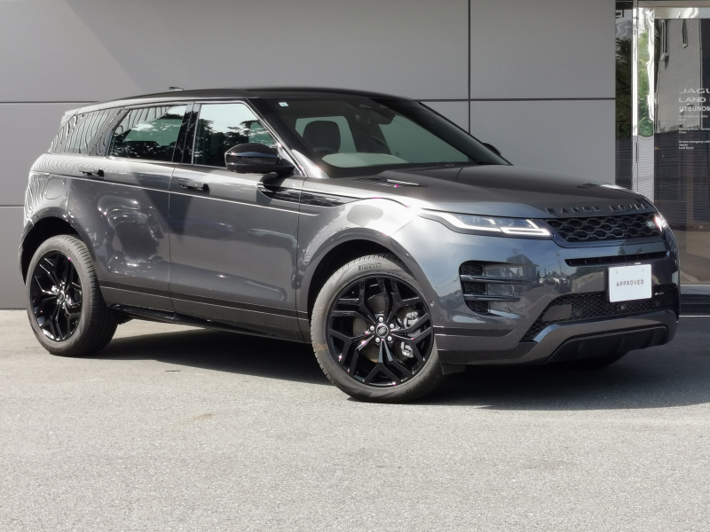 ランドローバー レンジローバー EVOQUE RダイナミックS2.0L D200 4WD 黒革シートヒーター ブラックエクステリアPKG パワーテールゲート アダプティブクルーズコントロール　プレミアムLEDヘッドランプ タッチプロデュオ パドルシフト OP20インチ ブラインドスポットモニター リバーストラフィックディティクション