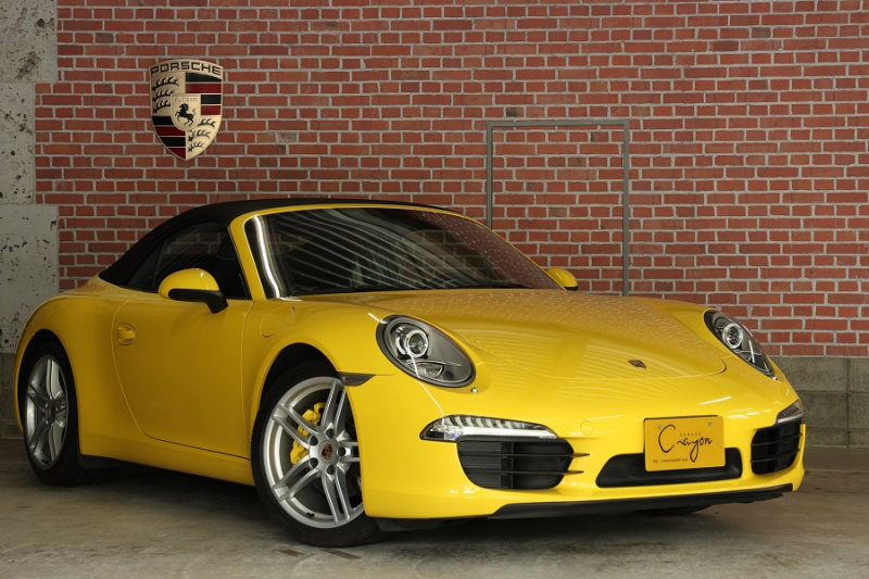 ポルシェ 911(Type991) ポルシェ991カレラ3．4NA　カブリオPDK左H  正規物  元クレヨンポルシェ　 登録及び諸費用お値引き　乗り出し価格1090万円 ポッキリ