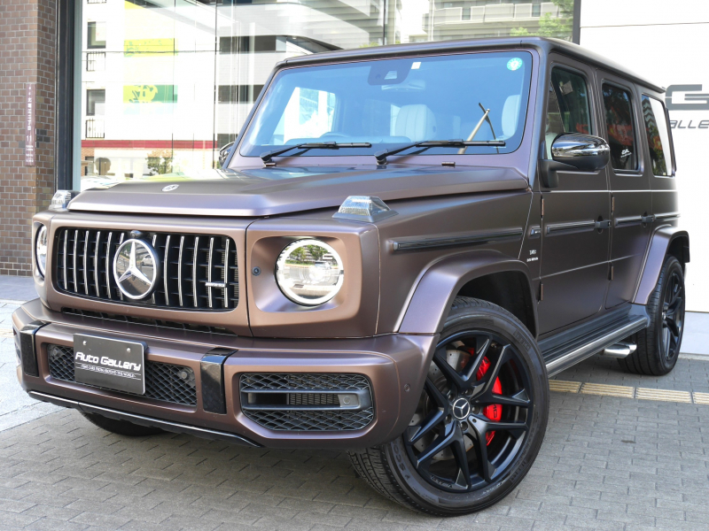 AMG Gクラス G63 Gマヌファクトゥーアプログラムプラス　ナイトPKG　1オーナー車　デジーノミスティックブラウン　ステルスプロテクションフィルム　正規ディーラー車